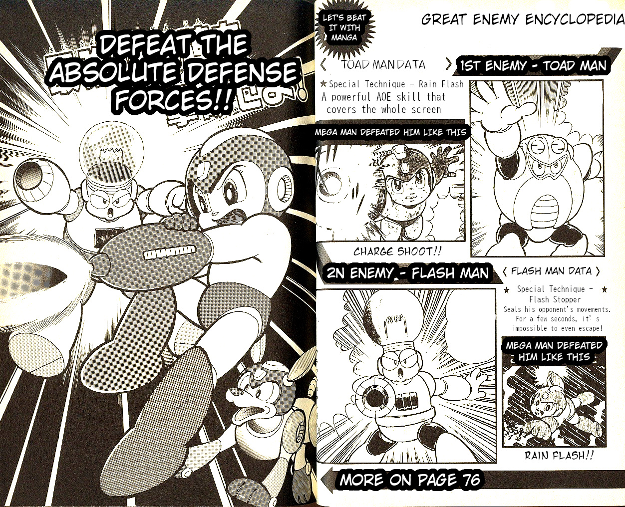 Rockman 4 Vol. 1 Ch. 2 Defeat the Absolute Defense Forces